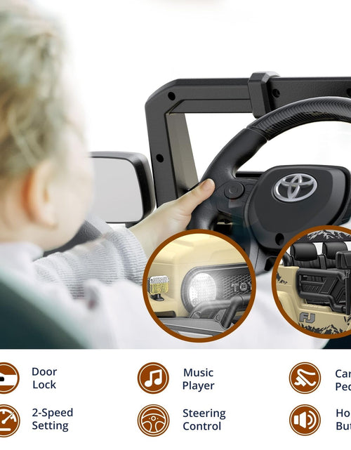 Load image into Gallery viewer, Kids Car Electric Car for Kids- Kids Jeep Remote Control Ride on Car for Todd...
