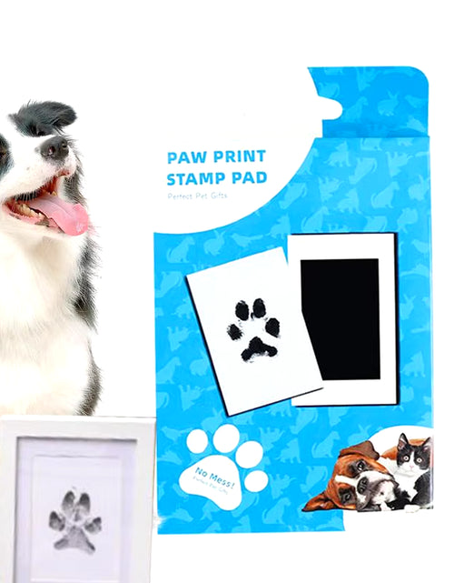 Load image into Gallery viewer, Ink Pad for Dog Paw Prints Dog Nose Print Kit DIY Keepsake Pawprint Maker Clean Touch Printing Kit Frame Accessories
