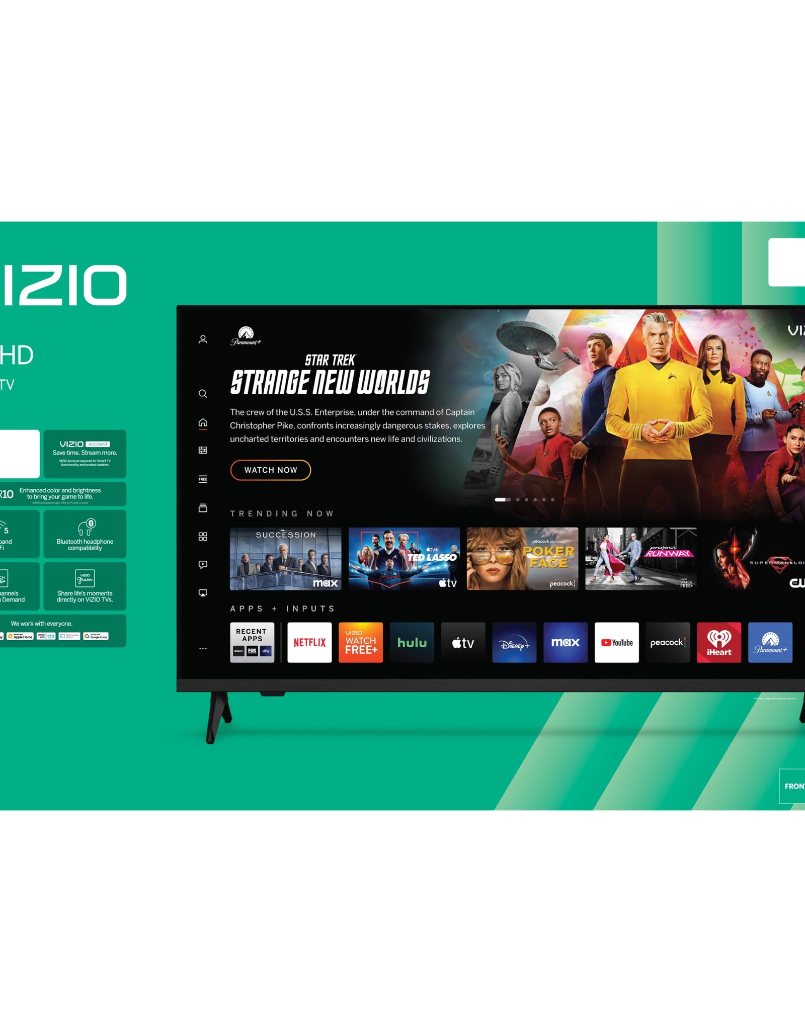 40" Class Full HD 1080P LED Smart TV (New) VFD40M-08