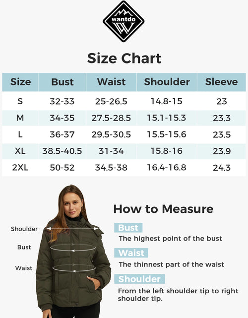 Load image into Gallery viewer, Women&#39;S plus Size Puffer Jacket Warm Outerwear Coat Quilted Winter Jacket with Hood Brown XL
